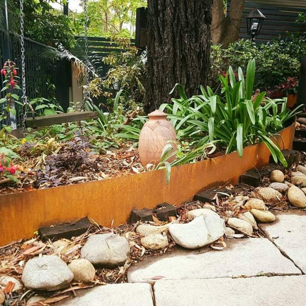 buy corten metal garden edging online