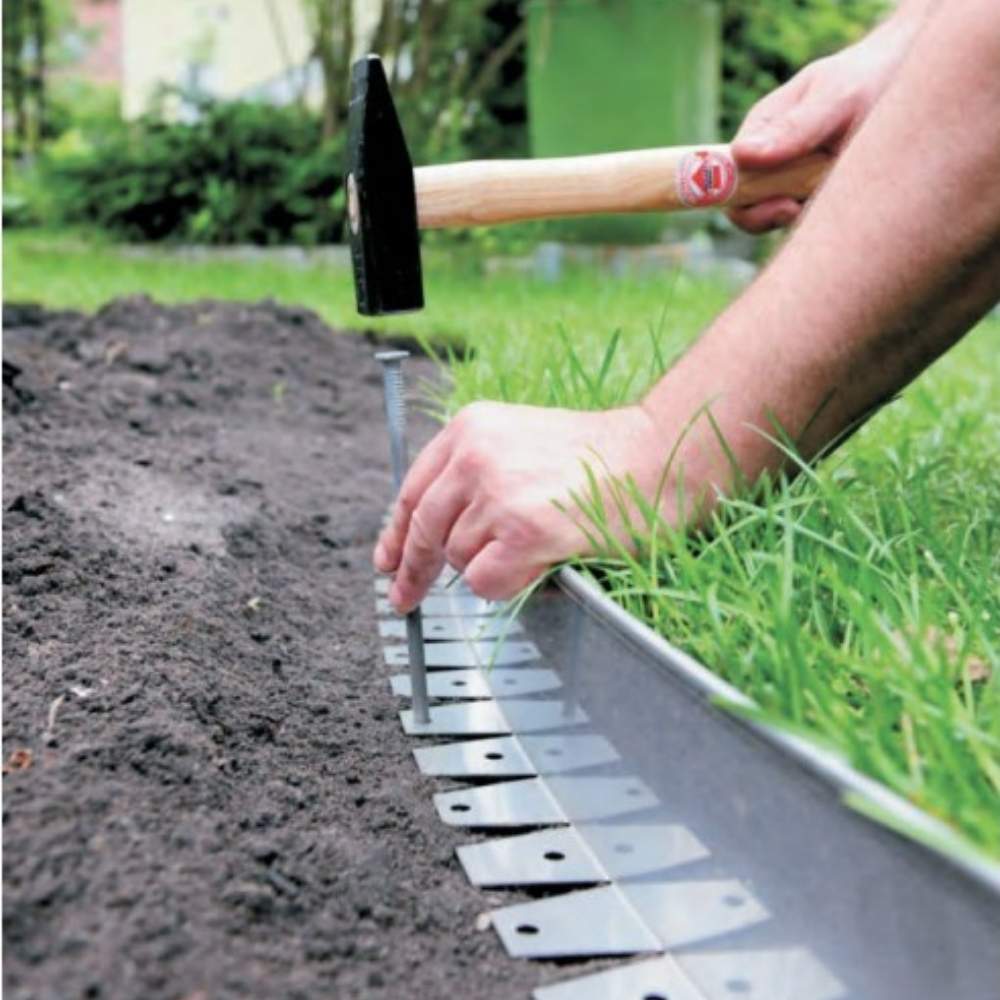 Stainless Steel Garden Edge: 200mm Face Height (per m): image 2