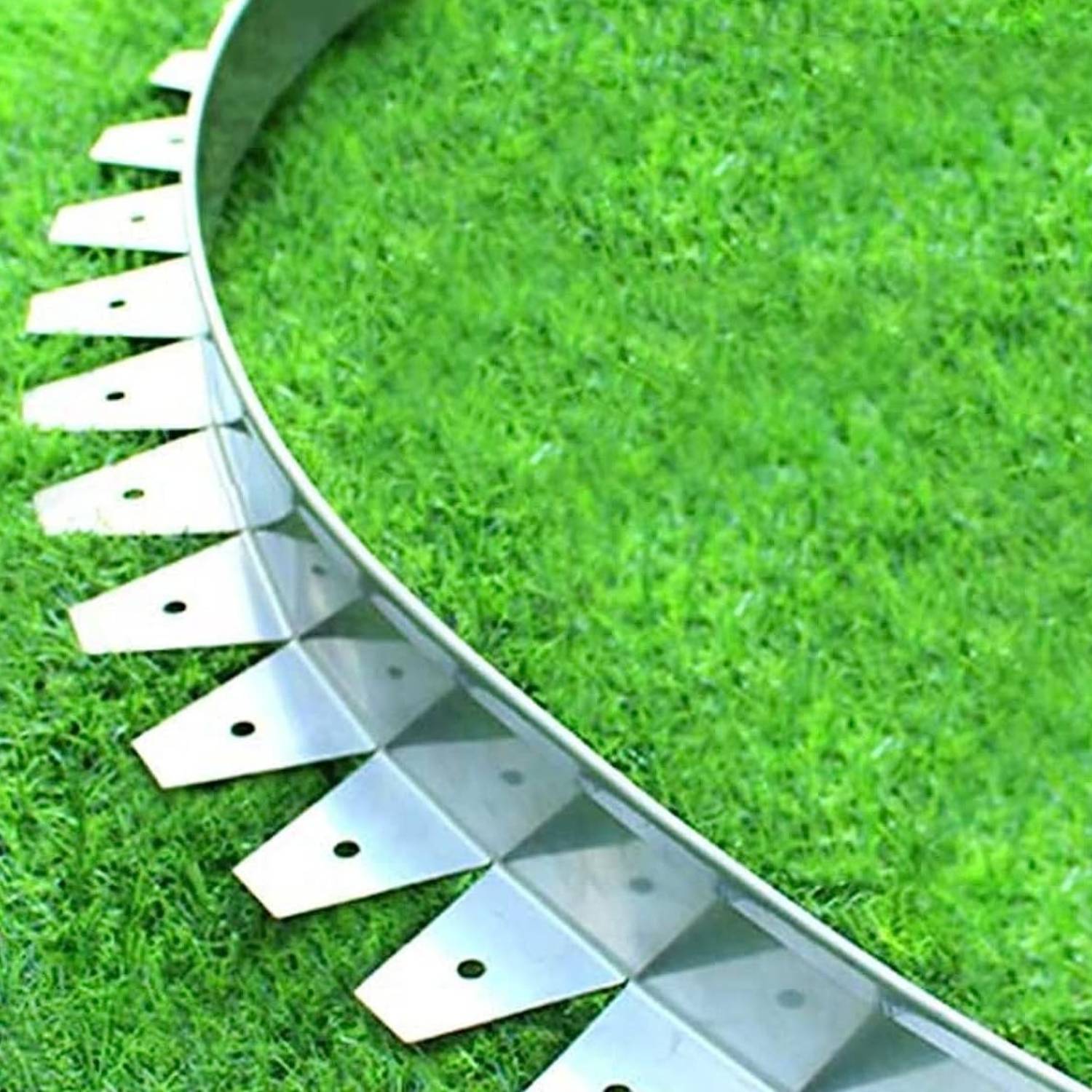 Stainless Steel Garden Edge: 50mm Face Height (per m)