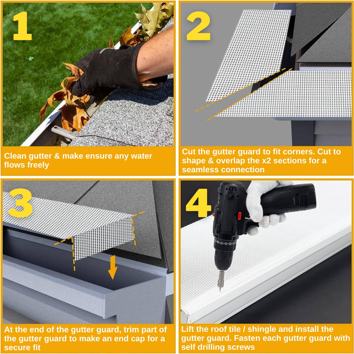 Gutter Cover Leaf Protection: image 5