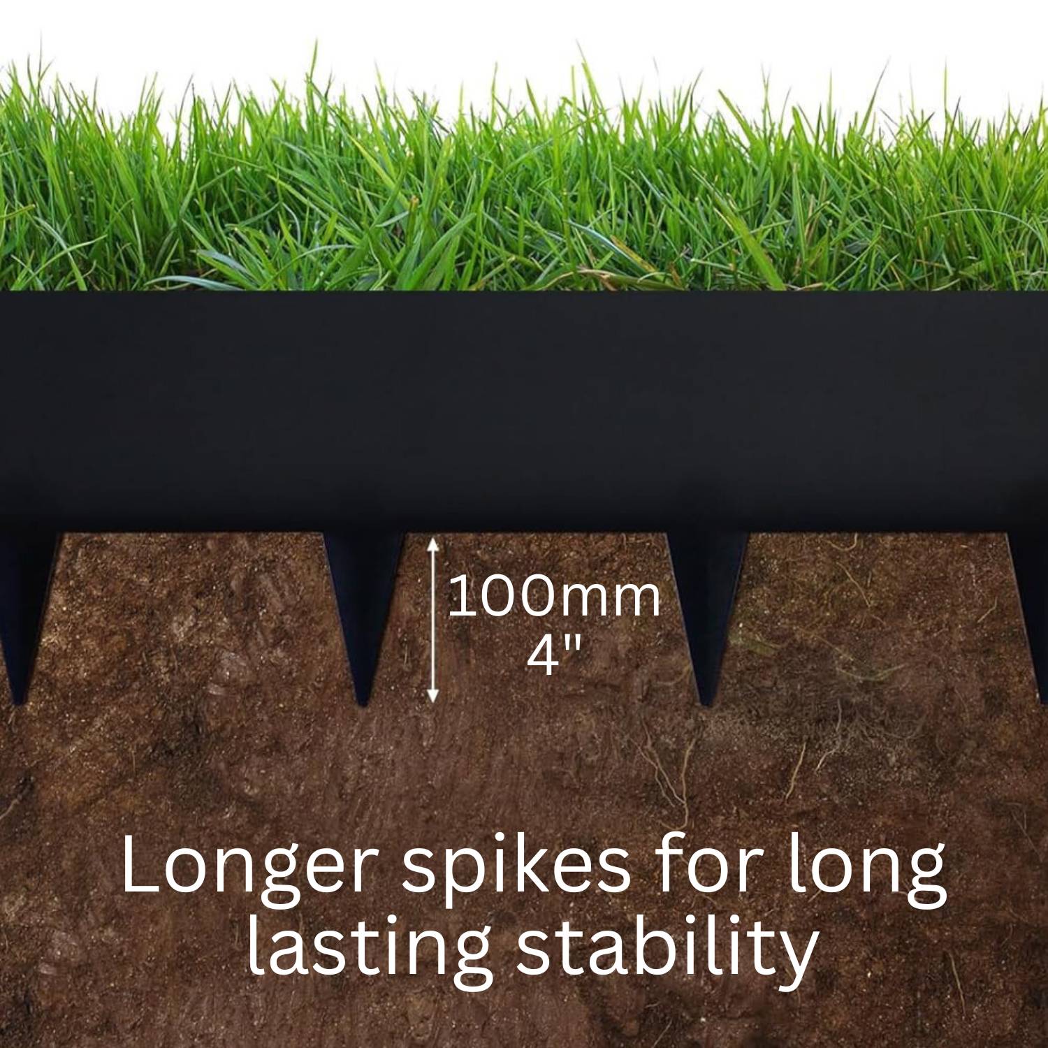 buy black steel landscape edging