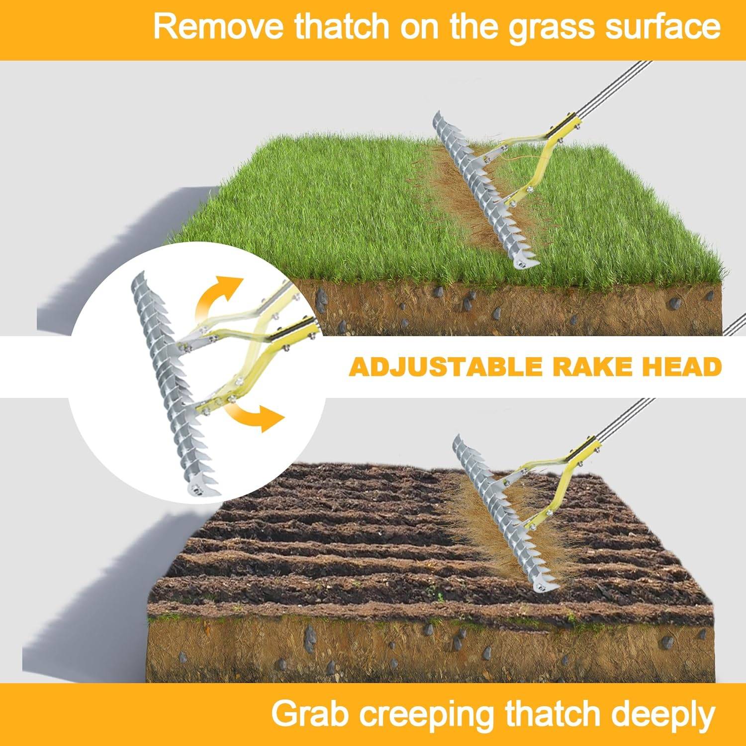 buy power rake dethatcher