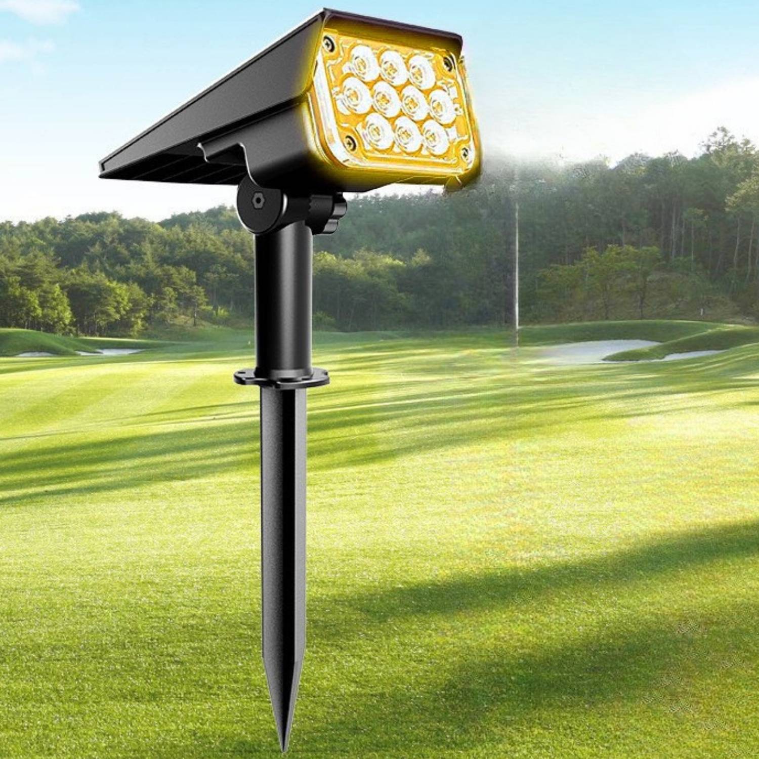 Solar Powered Spotlight: Single: image 1