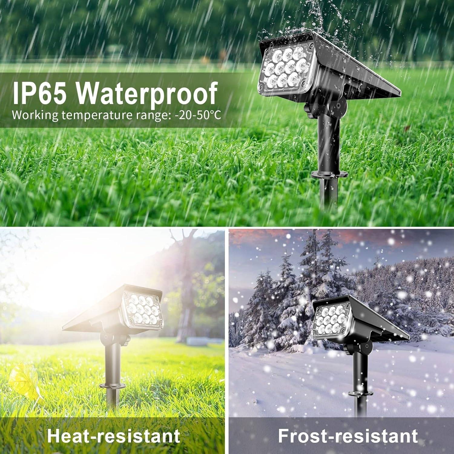 Solar Powered Spotlight: Single: image 2
