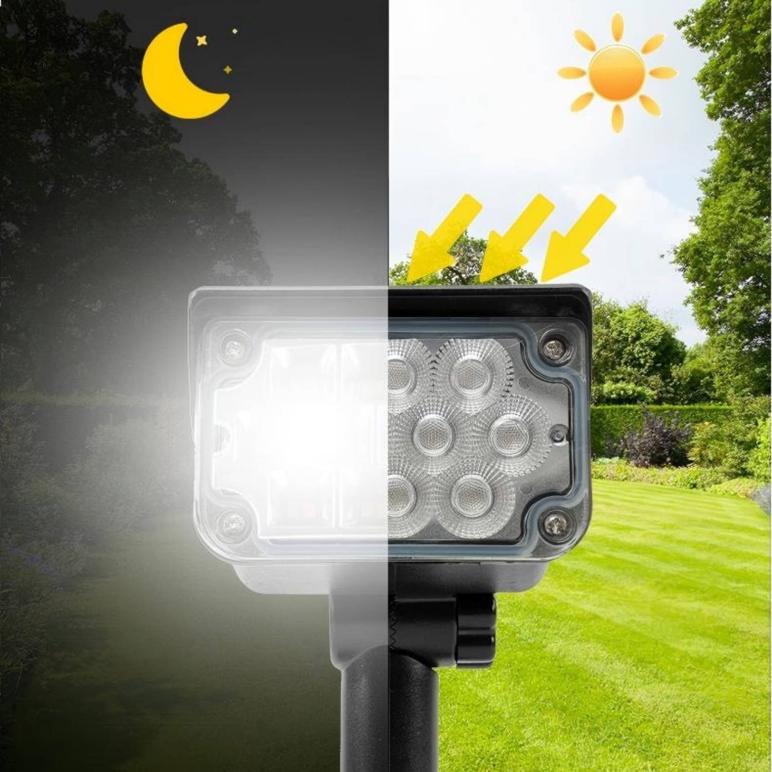 Solar Powered Spotlight: Single: image 6