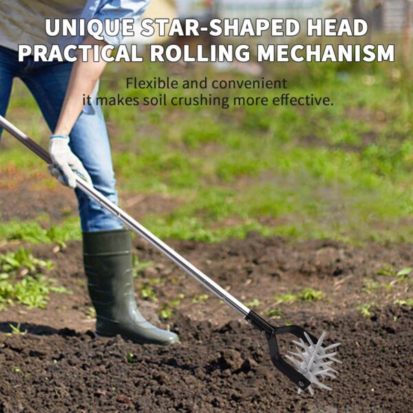 Hand Cultivator | Garden Tiller | Soil Hand Tiller - Image 4
